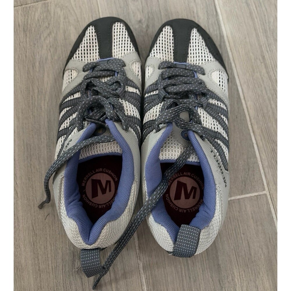 Merrell Air Cushion Women’s Athletic Trail Shoes - Gray/Lavender - Size 7